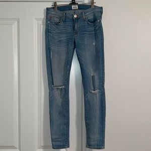 Hudson skinny ankle jeans size 28